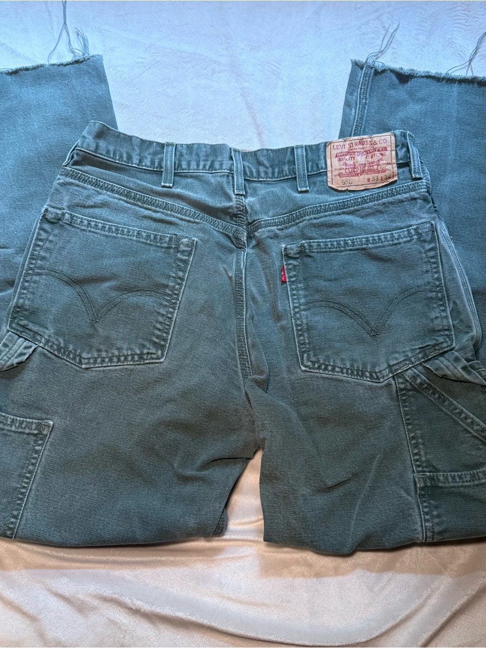 Levi's Men's Green Cargo Jeans